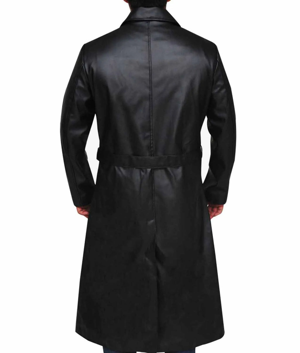 Willem Dafoe The Grand Budapest Hotel Leather Coat