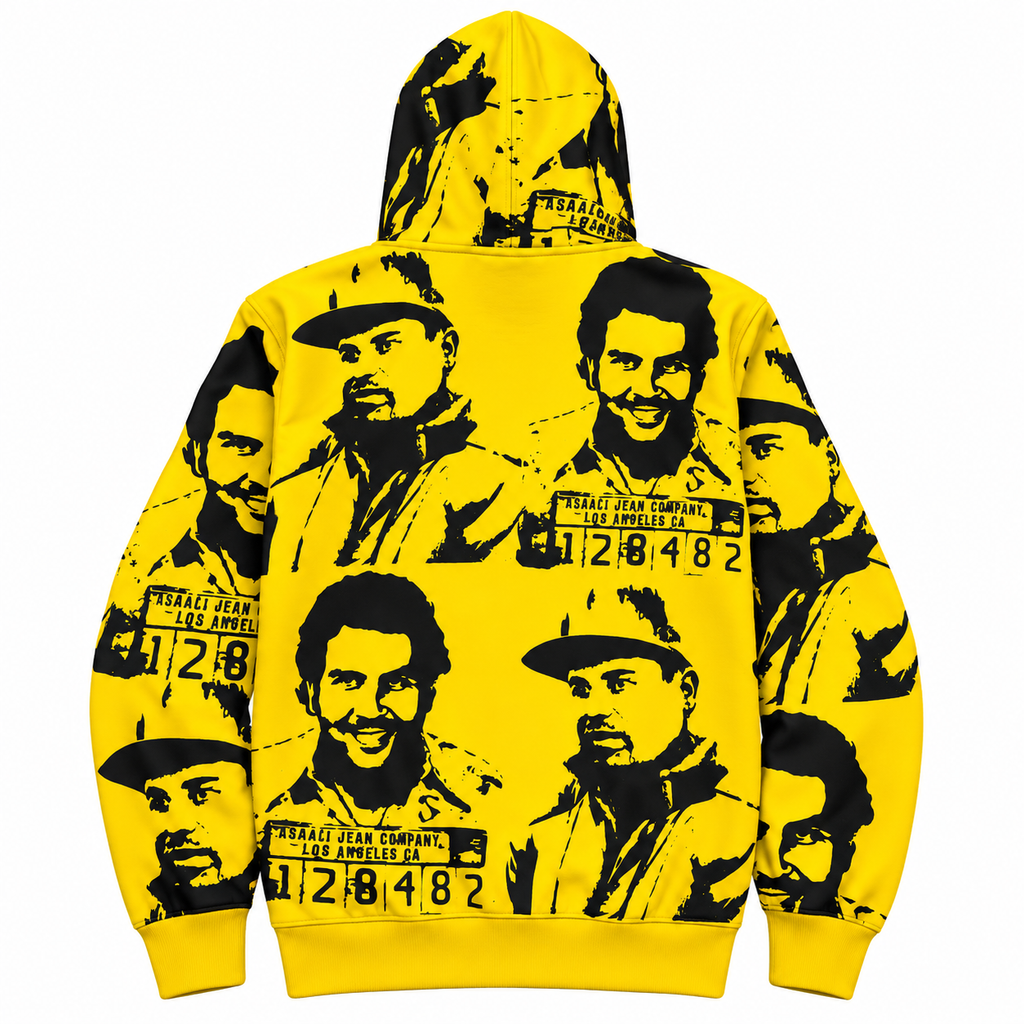 Hollywood Jackets Black Graphic Print  Hoodie