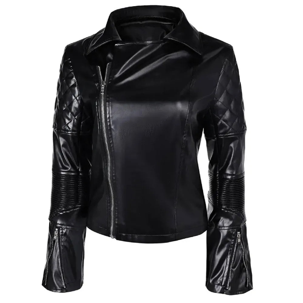 Hollywood Jackets Anya Taylor-Joy Furiosa: A Mad Max Saga Biker Leather Jacket