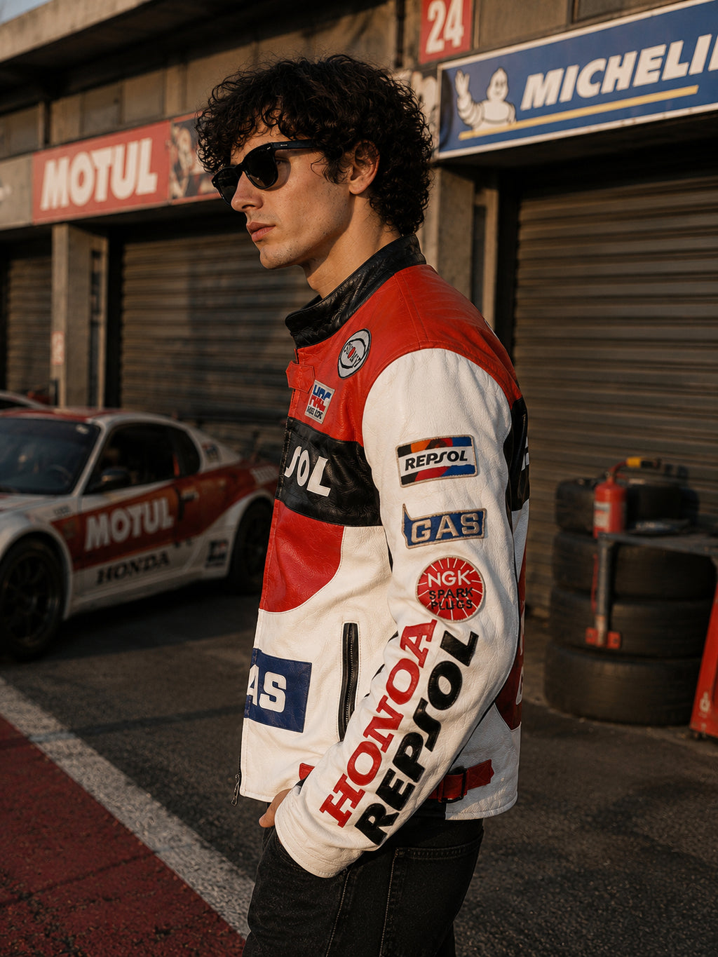 Repsol Honda Racing Unisex Leather Jacket | Hollywood Jackets