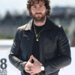 Aaron Taylor-Johnson 28 Years Later London Premiere Leather Jacket
