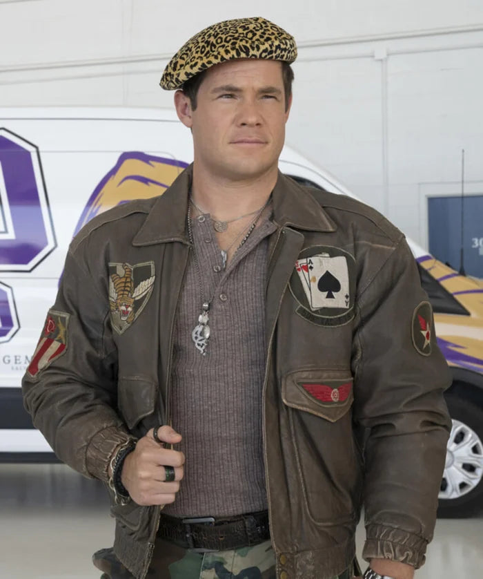 The Righteous Gemstones Adam DeVine Leather Jacket