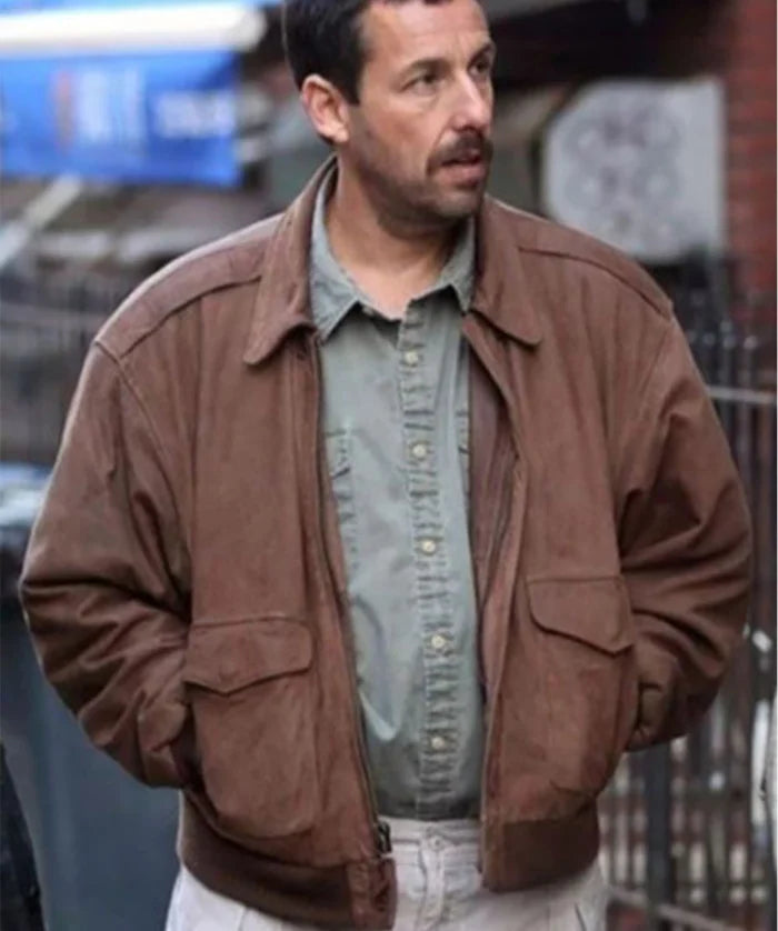The Meyerowitz Stories Adam Sandler Leather Jacket
