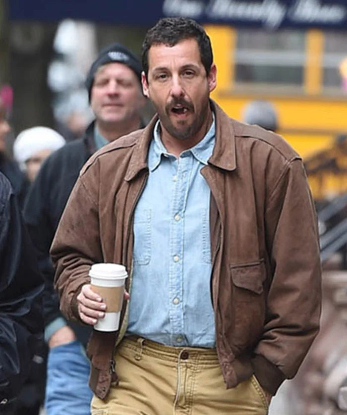 The Meyerowitz Stories Adam Sandler Leather Jacket