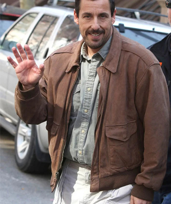 The Meyerowitz Stories Adam Sandler Leather Jacket