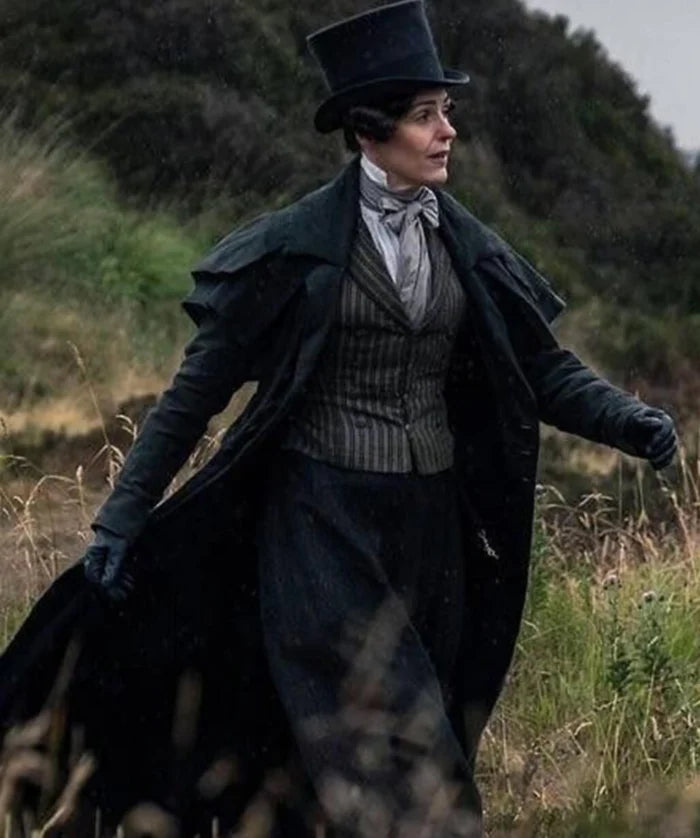Hollywood Jackets Anne Lister Gentleman Jack Black Coat