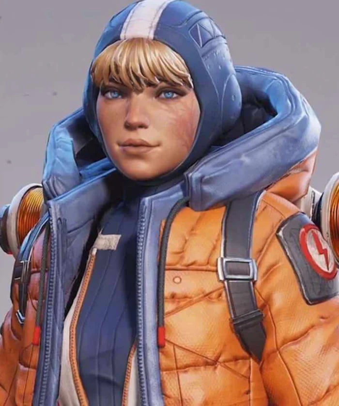 Wattson Hooded Jacket Costume – Apex Legends Inspired Faux Leather Jacket