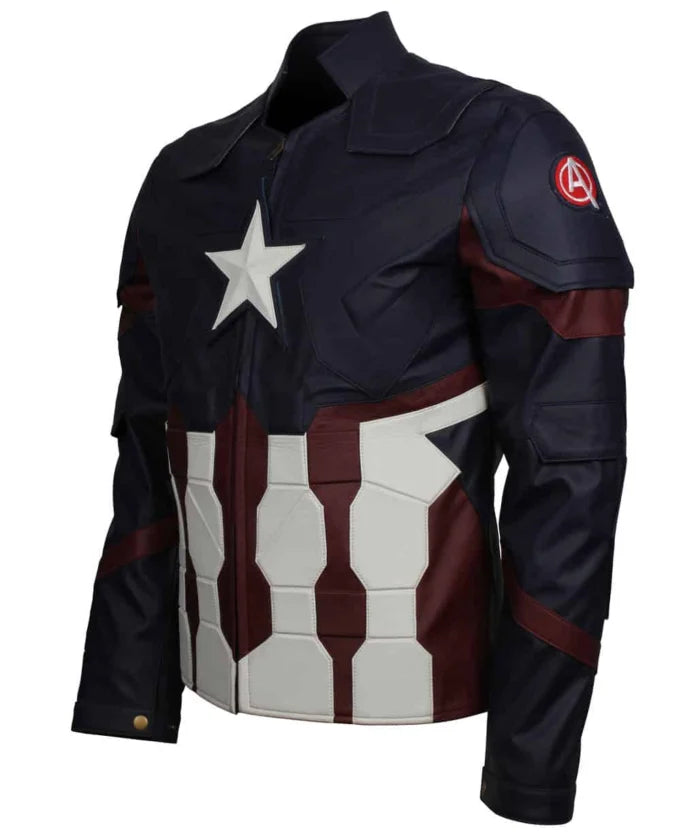 Avengers Endgame Captain America Jacket