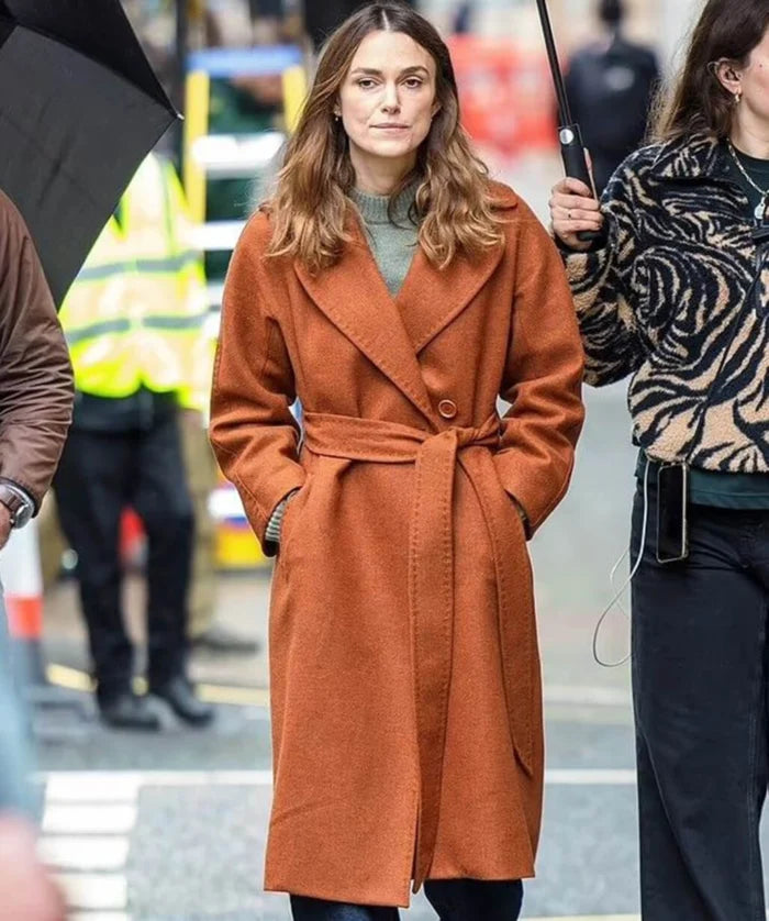 Black Doves S1 Helen Webb Wool Coat