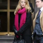 Blake Lively Gossip Girl Serena Van Der Woodsen Wool Coat