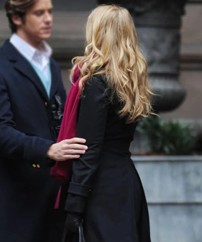 Blake Lively Gossip Girl Serena Van Der Woodsen Wool Coat