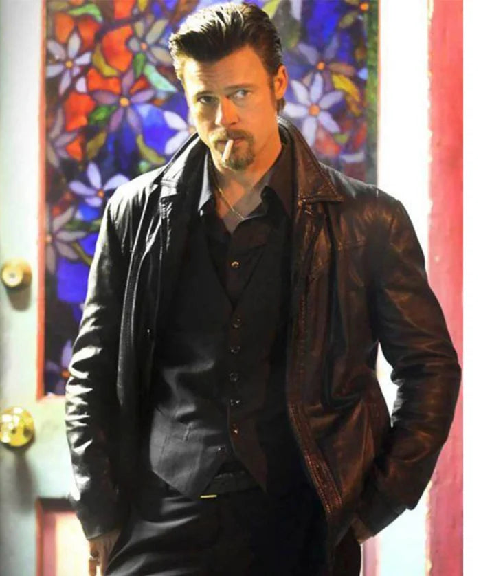 Killing Them Softly Brad Pitt Leather Jacket