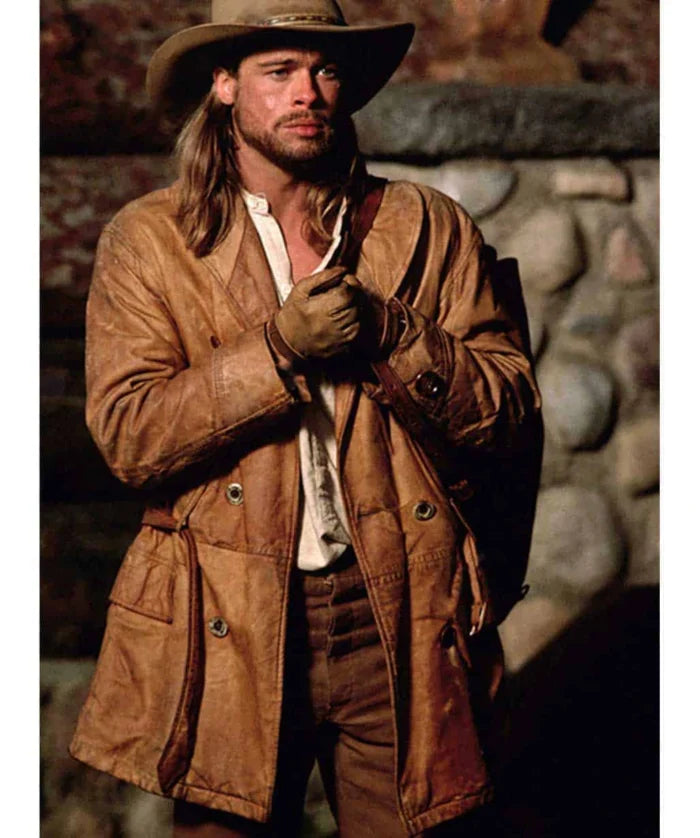 egends of the Fall Brad Pitt Leather Coat