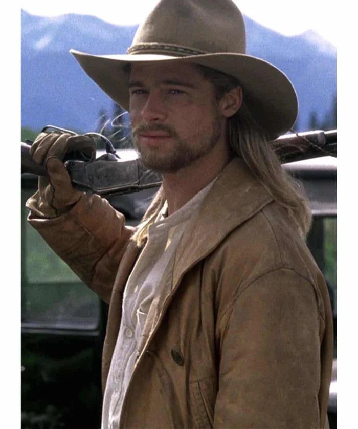 egends of the Fall Brad Pitt Leather Coat