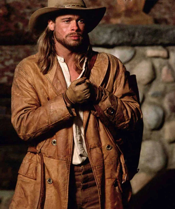 egends of the Fall Brad Pitt Leather Coat