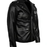 George Michael Inspired BSA Tribute Men’s Biker Leather Jacket