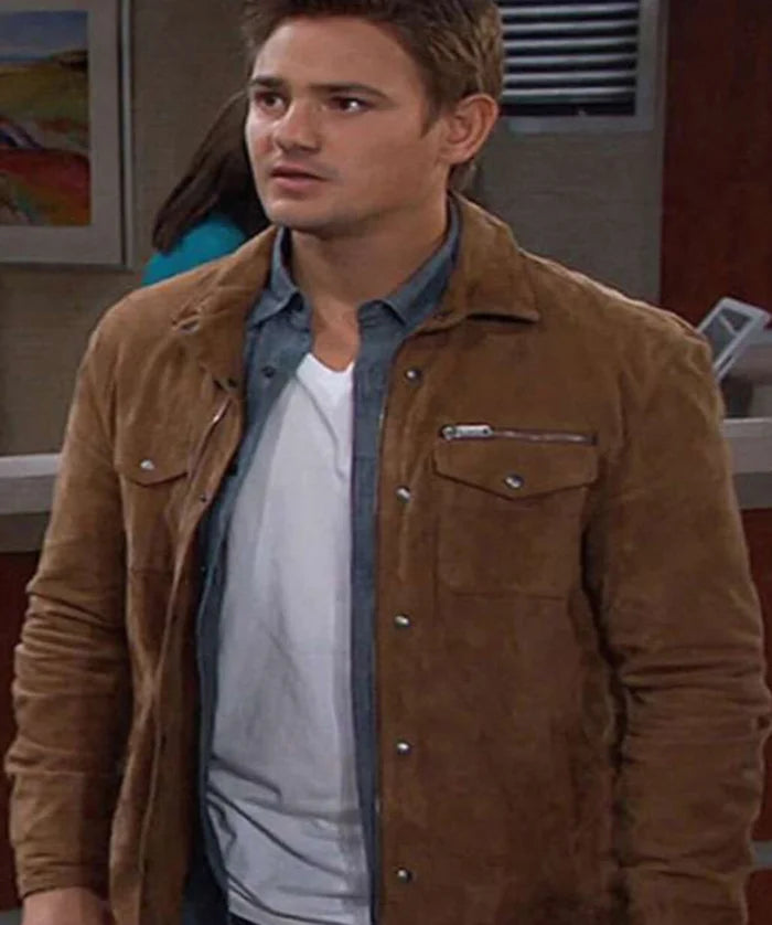 Days of Our Lives Carson Boatman Suede Jacket