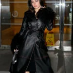 Charli XCX Black Leather Coat  ( There are no reviews yet. )