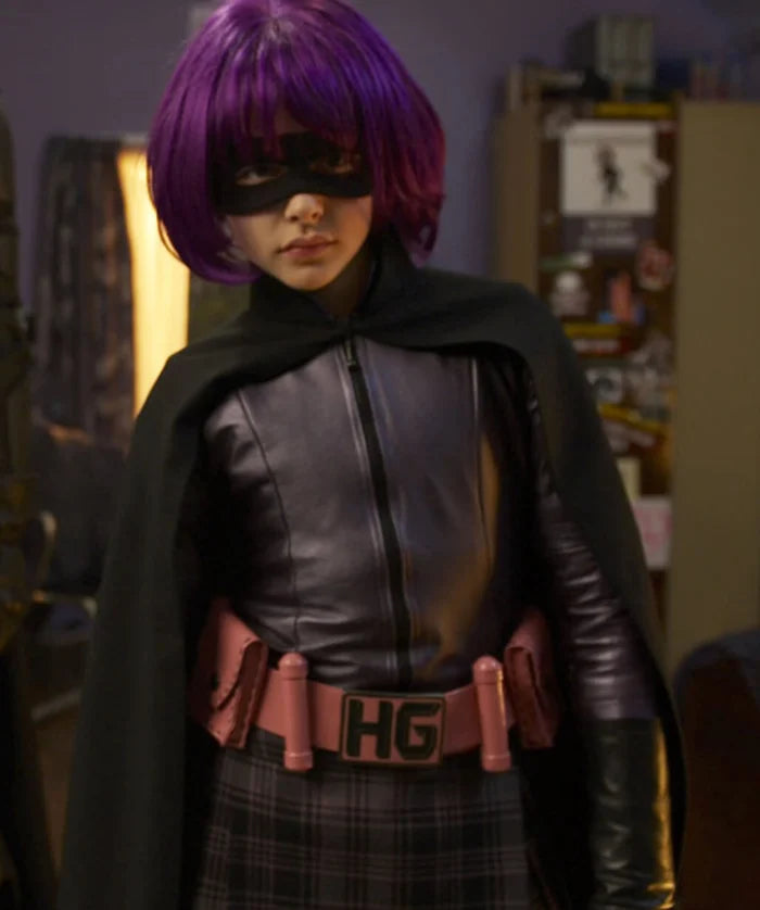 Hollywood Jackets Chloë Grace Moretz Kick-Ass Costume Jacket