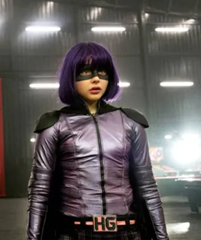 Hollywood Jackets Chloë Grace Moretz Kick-Ass Costume Jacket