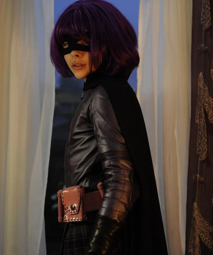 Hollywood Jackets Chloë Grace Moretz Kick-Ass Costume Jacket
