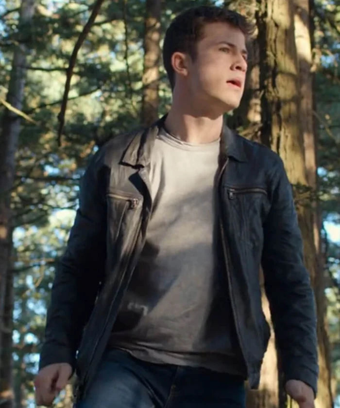 Clay Jensen Leather Jacket Inspired by 13 Reasons Why