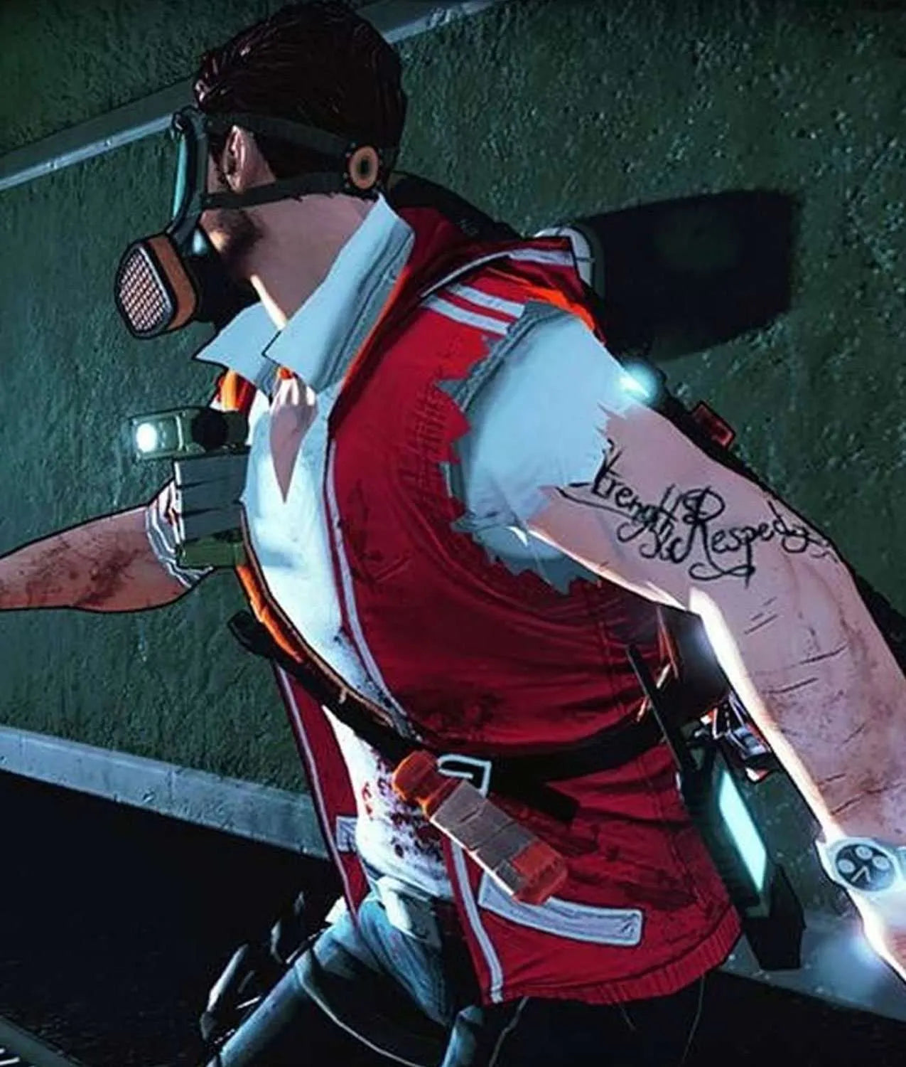 Hollywood Jackets Dead Island 2 Cliff Calo Red Vest