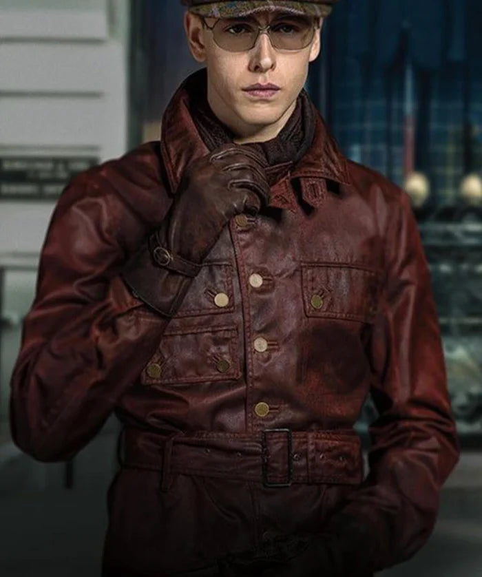 Conrad Oxford Style Leather Jacket