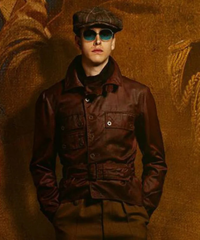 Conrad Oxford Style Leather Jacket