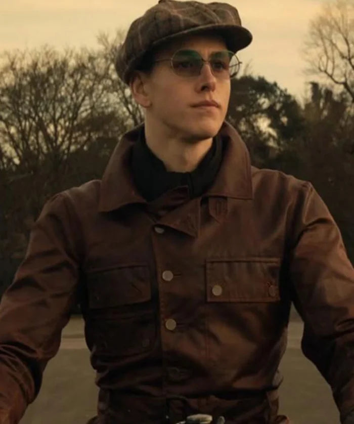 Conrad Oxford Style Leather Jacket