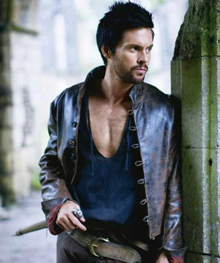 Men’s Vintage Distressed Jacket – Period Drama Style