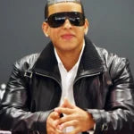 Daddy Yankee Black Leather Jacket