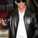 Daddy Yankee Black Leather Jacket