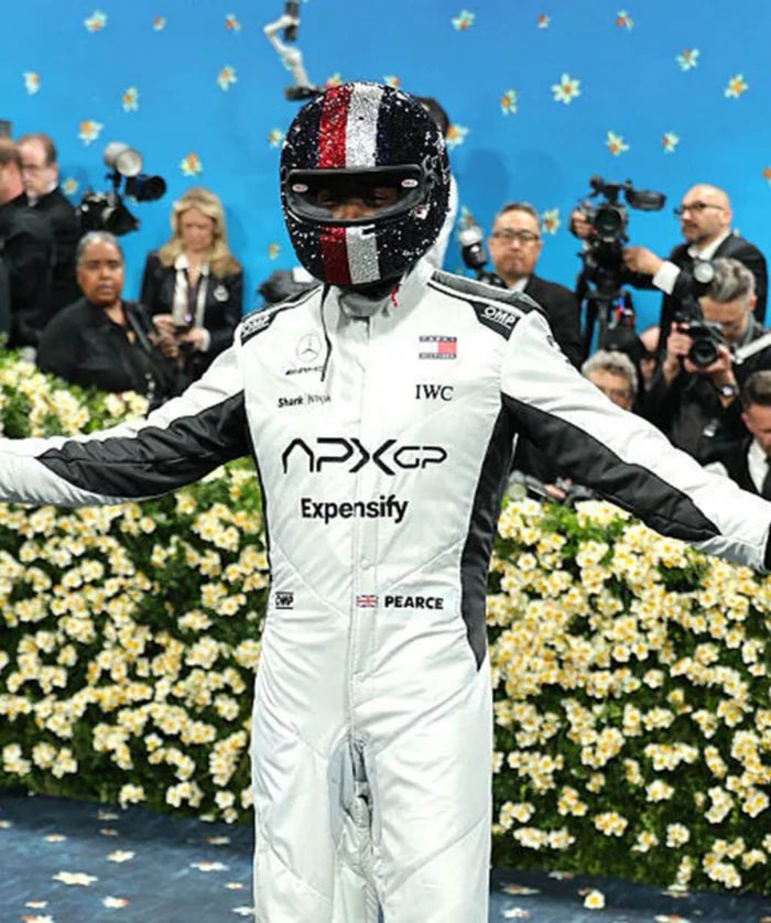 Damson Idris Racing-Inspired Fashion Jacke