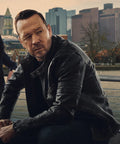 Danny Reagan Boston Blue 2025 Black Leather Jacket