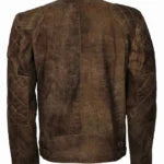 Men’s Distressed Brown Vintage Leather Jacket