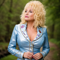 Dolly Parton Sky Blue Embroidered Leather Jacket | Hollywood Jackets