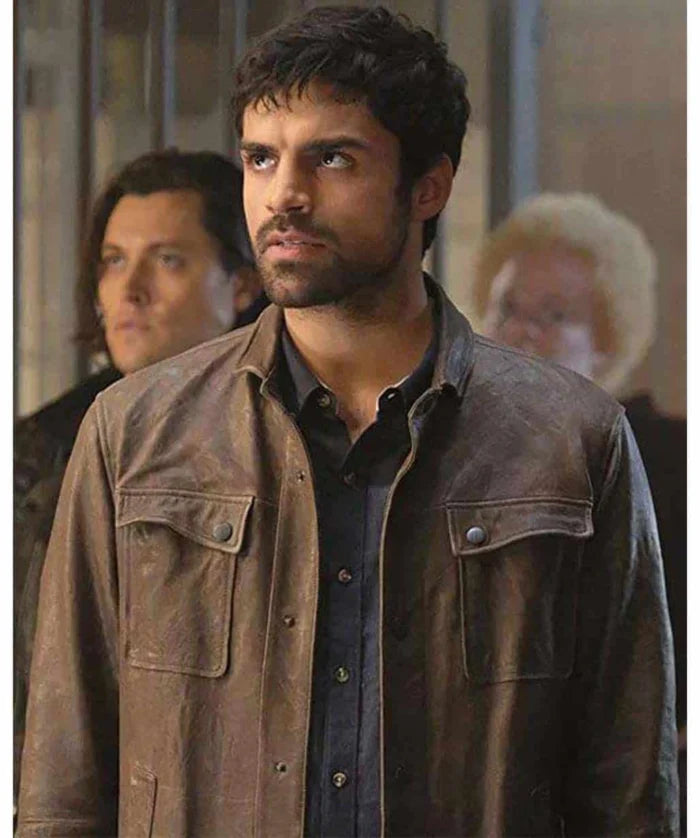 Eclipse The Gifted Sean Teale Leather Jacket