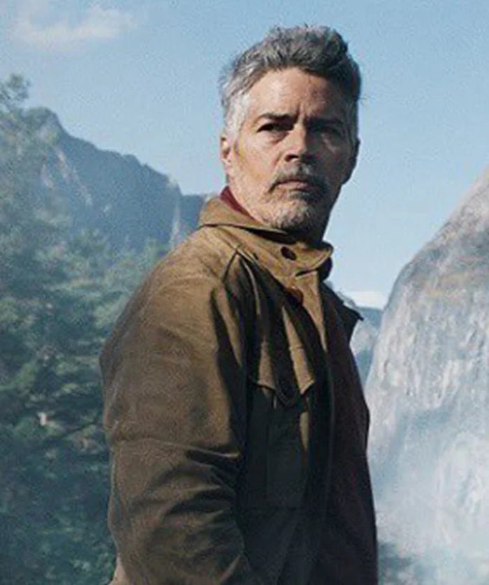 Mission Impossible 7 Inspired Esai Morales Brown Suede Leather Jacket