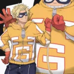 Fat Gum Cosplay Yellow Hoodie Jacket