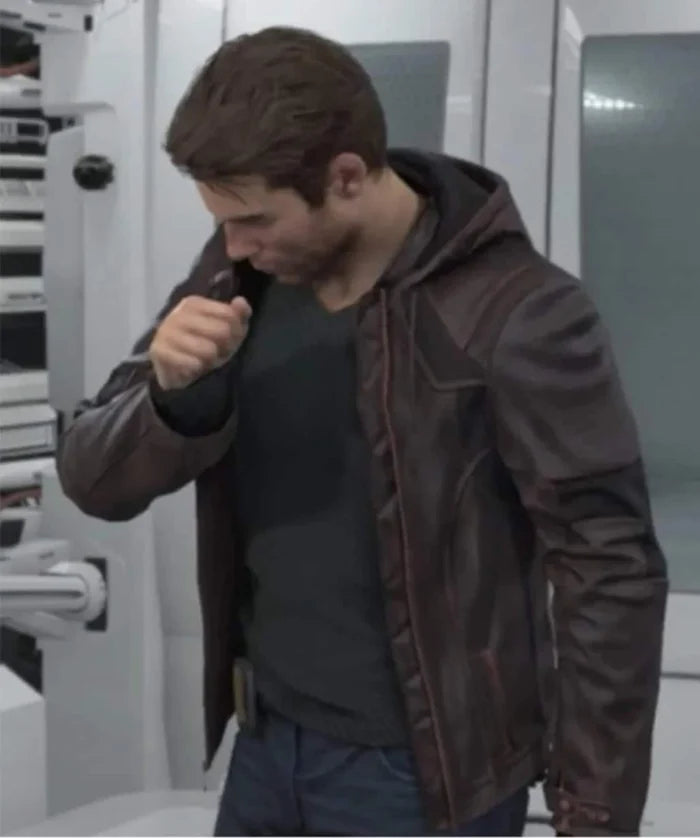 Gavin Reed Leather Jacket from Detroit Become Human Game