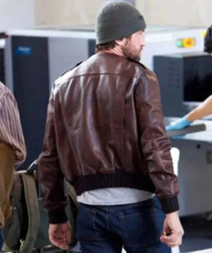 Gerard Butler Brown Leather Jacket for Men