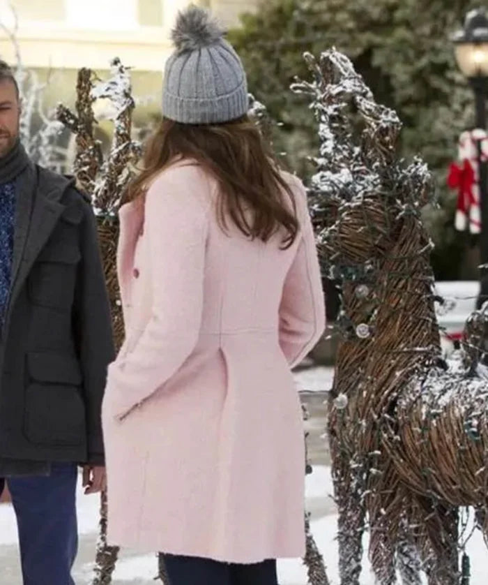 Gilmore Style Blush Pink Winter Coat