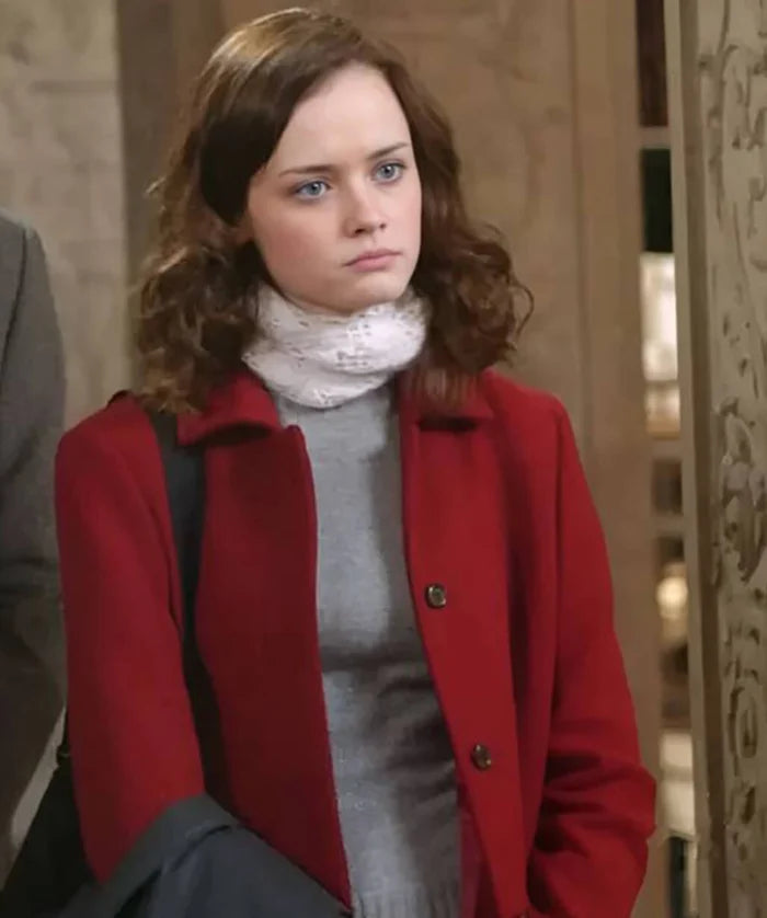 Hollywood Jackets Rory Gilmore Red Long Coat
