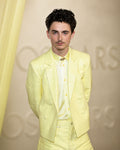 Hollywood Jackets Timothée Chalamet Butter Yellow Suit