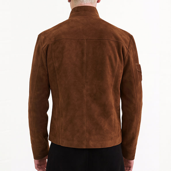 Hollywood Jackets Han Solo Brown Leather Jacket