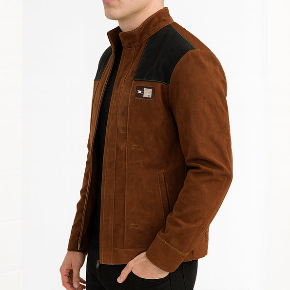 Hollywood Jackets Han Solo Brown Leather Jacket