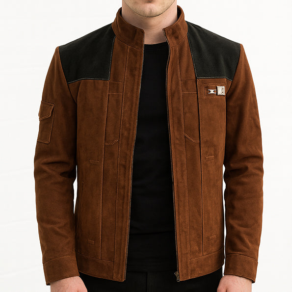 Hollywood Jackets Han Solo Brown Leather Jacket