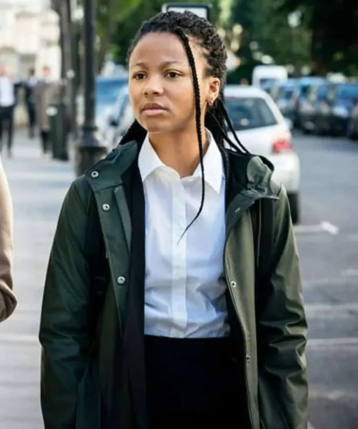Hollywood Jackets Harper Stern Industry S1 Myha’la Green Coat
