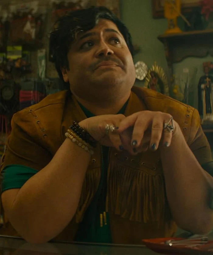 Harvey Guillén Alexander and the Terrible Fringe Jacket